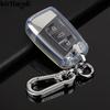 Etui ochronne dla VW Passat B8 Magotan Taos dla Skoda Fabia Superb A7 Kodiaq Seat Ateca Kluczyk inteligentny bezkluczykowy Pokrowiec Przezroczysty TPU