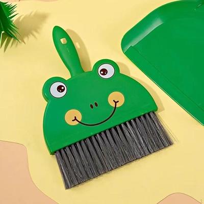 Compact Broom And Dustpan Set for Home Office Cleaning