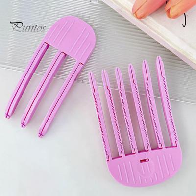 3 Teile/satz Flauschigen Haar Kamm Clip Haar Roller Natürlichen Bump Up Kamm Volumen Clip Tragbare Reise 3/6 Zähne Stirn Pony Styling Kamm Frauen Mädchen Haar
