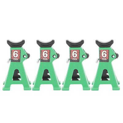 4PCS Mini Jack Stand Einstellbare Aluminium Legierung Skala Jack Stand Set 1/24 für SCX24 RC Auto