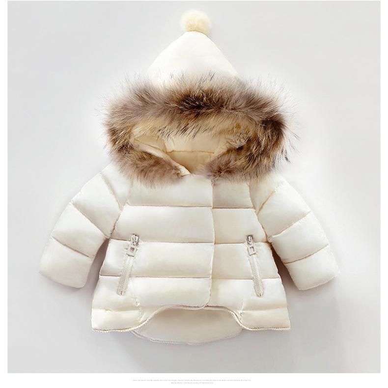 2024 Winter Korean Style Cotton-Padded Jacket for Girls and Boys (1-7 Years)