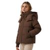 Sports hooded cotton-padded clothes women's winter thickened warm jacket slim-fitting bread clothes cotton clothes European and American short models