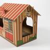 Large Cat Villa: Durable Cardboard Scratch House & Claw Sharpening Toy