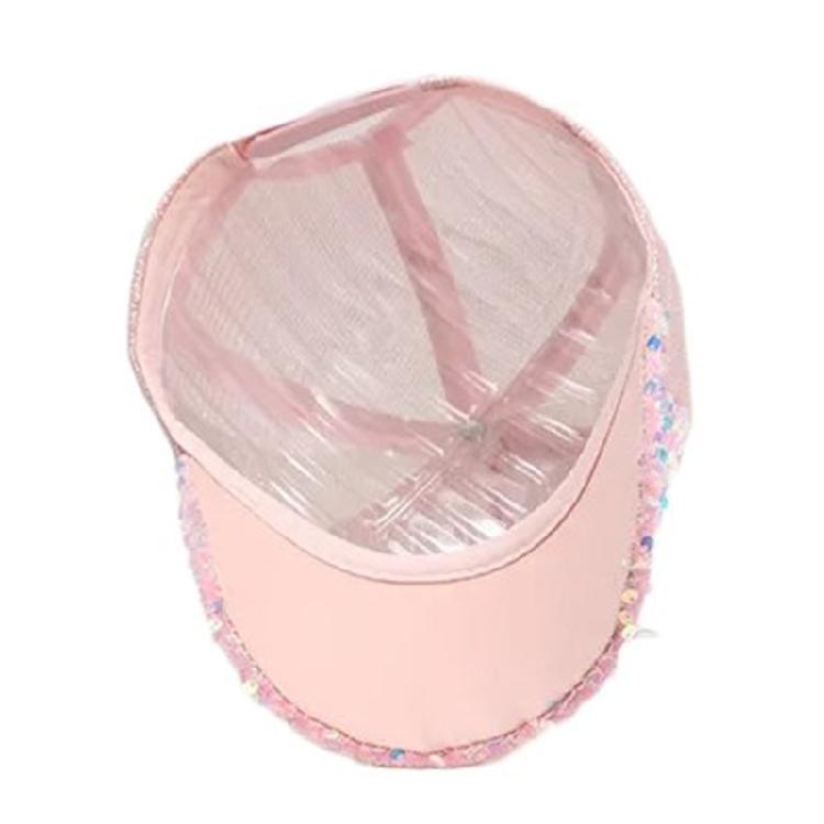 Outdoor Mesh Hat Adult Full Sequins Baseball Caps for Teen Travel Camping