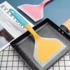 1PC Random Color Silicone Spatula Kitchen Tool, Cooking Scraper for Meat, Egg, Pizza, and More, Multi-Use Kitchen Utensils