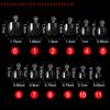 600pcs 12 Sizes False Toe Nails Tips for Nail Salons DIY Nail Art Full Cover Artificial French Short Toenails