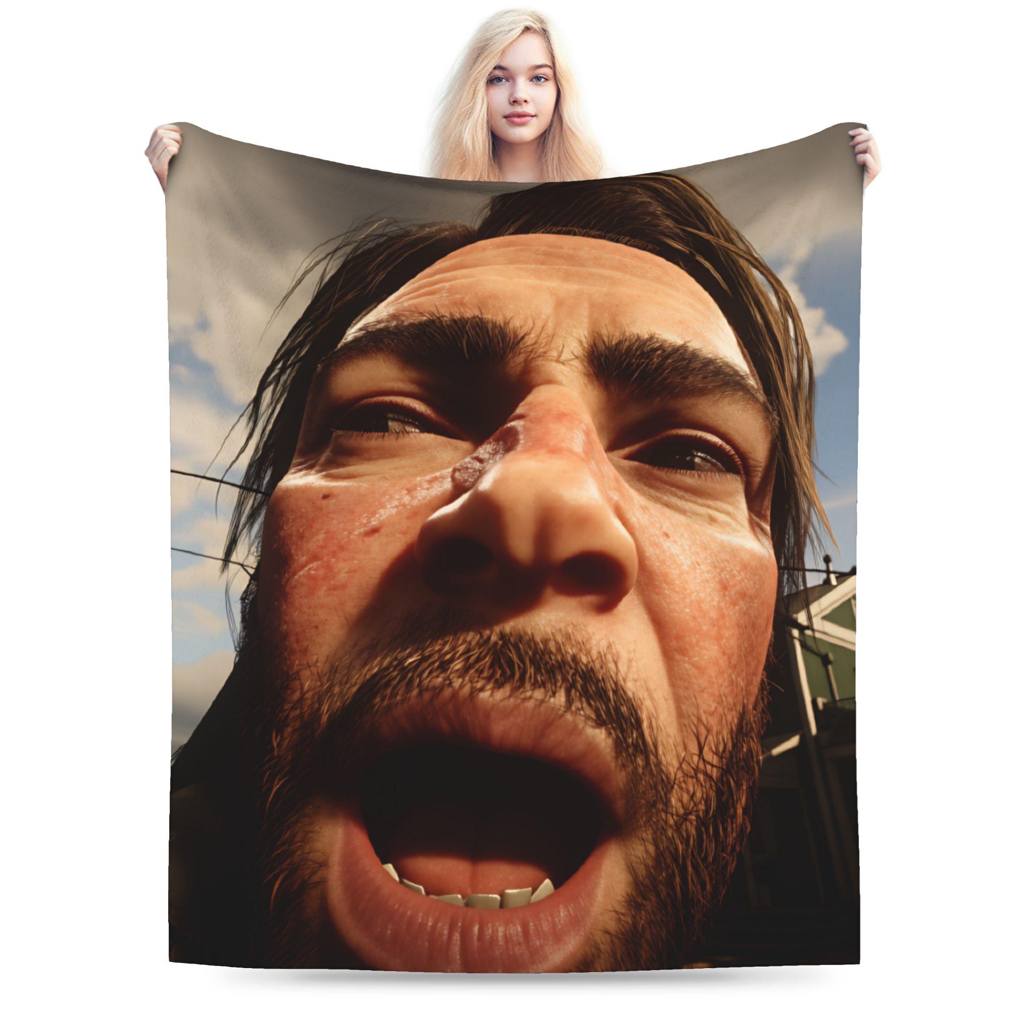 

Arthur Morgan RDR Warm Soft Blankets Boy Girl Plush Throw Blanket Couch Chair Flannel Bedspread Sofa Bed Cover 40x50in