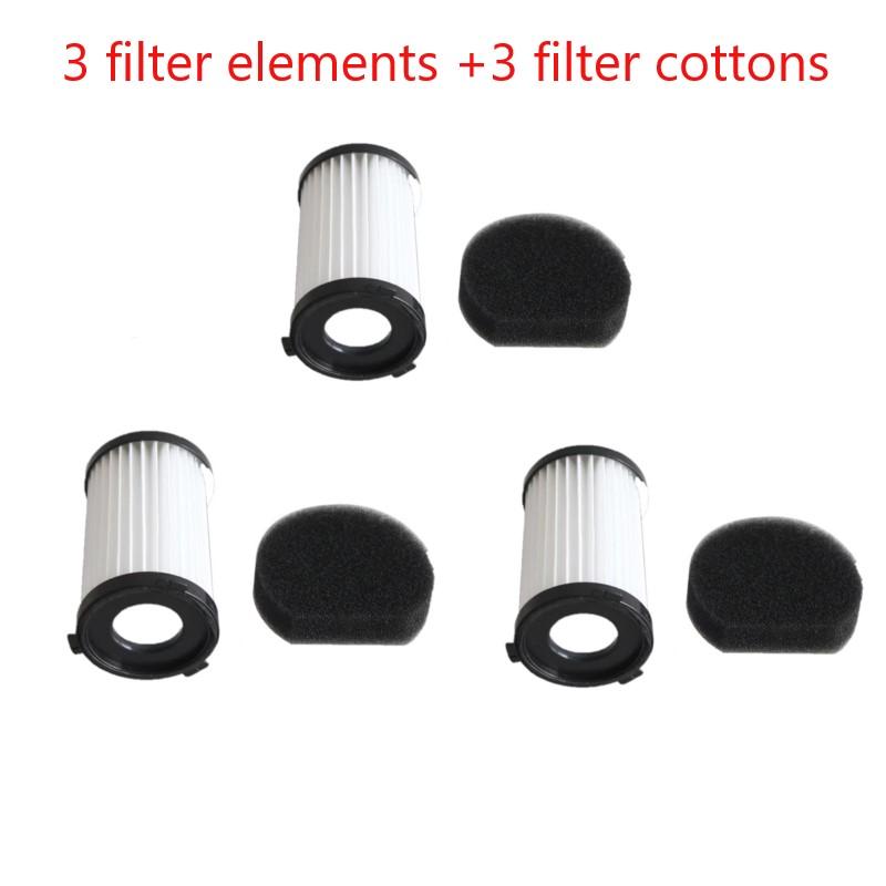 1/3/5Set Vacuum Cleaner Filter Replacement For D600/D601 Robot Vacuum Cleaner Filter Protect The Vacuum Cleaner Motor
