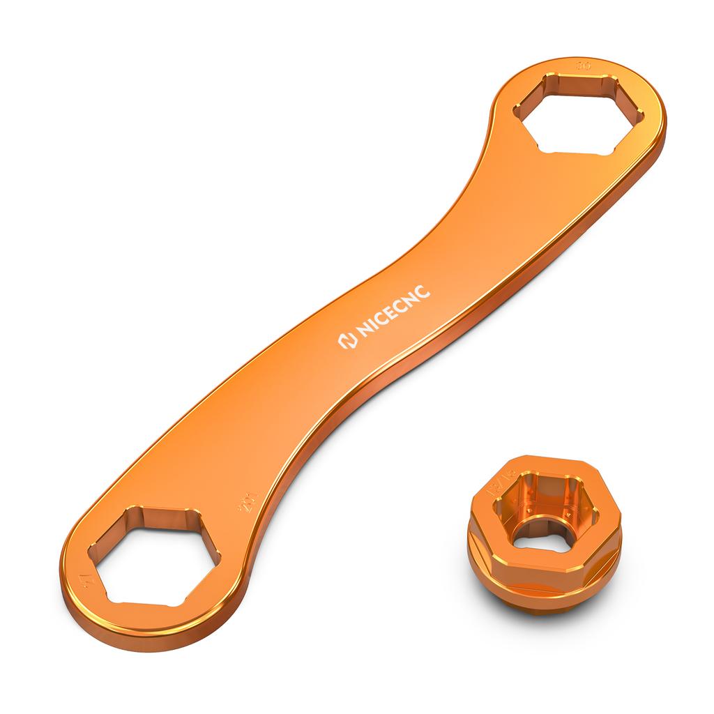 For KTM 2024 EXC 300 EXC 250 EXC 450 EXCF 350 XCW 300 Wheel Axle Wrench Removal Tool Spanner SX 125 SXF 250 SXF 450 2023-2024
