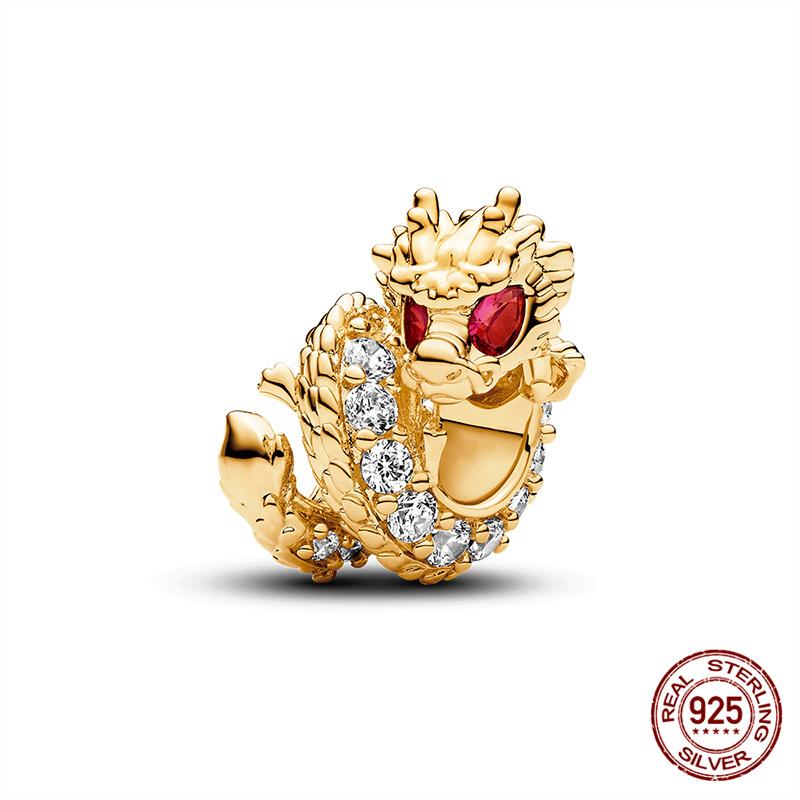 

Original Charms Copper Dragon & Charmander Charms Bead Fits Women S 3Mm Original Bracelet Necklace Diy Fine Jewelry Gift