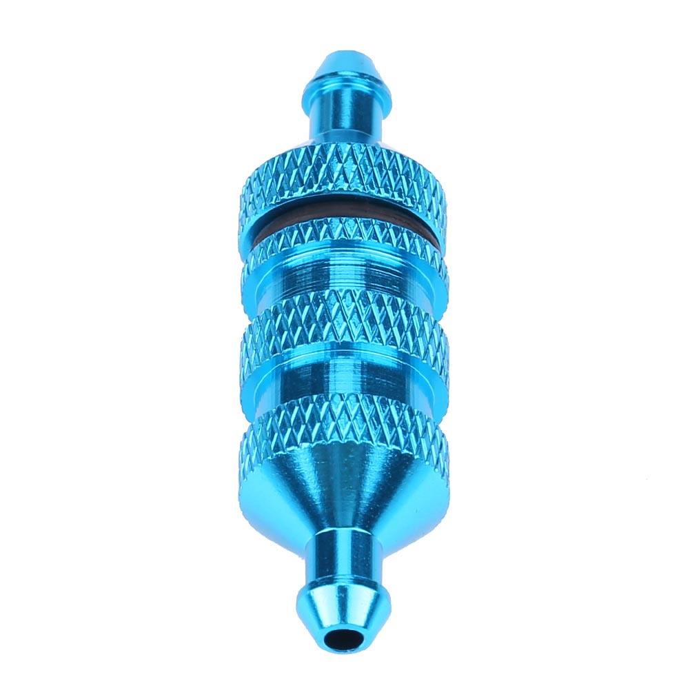 HSP Legierung Aluminium Öl Nitro Kraftstofffilter für 1 8 1 10 Maßstab RC Modellauto