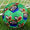 CR7 Ronaldo's Portugal's Cristiano Ronaldo Customizable Name Size 5 Soccer Ball Machine-Stitched Indoor/Outdoor Universal Football