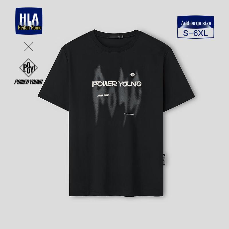 HLA Power Young Series Men s Short Sleeve T-Shirt L