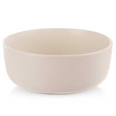 Ceramic Bowl Small Bowl for Soup Goulash Cereal Snacks Creamy 830 Ml