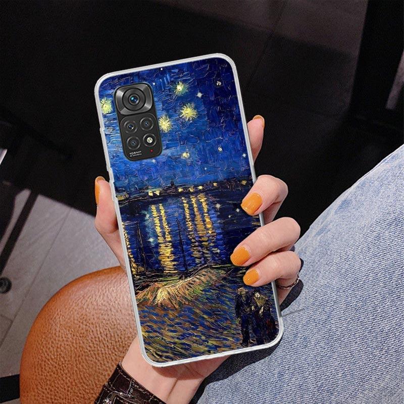 Van Gogh Oil Art Painting Phnoe Case for Phnoe Case for Xiaomi Redmi Note 15 14 14S 13 Pro Plus 12 12S 11S 11E 10S 10 11T 5G Uni
