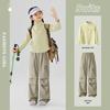 Moonkids Girls' Long Sleeve Quick-Dry Outdoor Hiking Set