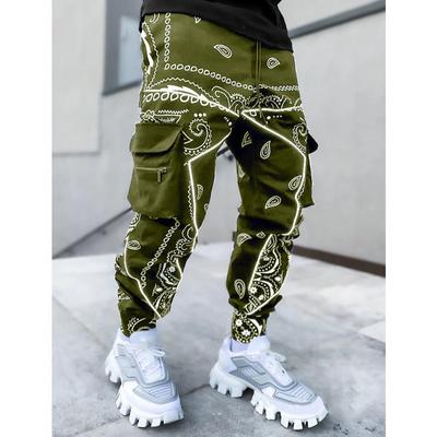 Hip Hop Druck Hosen Männer Hosen Mode Streetwear Jogginghose für Männer Jogger High Street Lose Cargo Hosen Männer