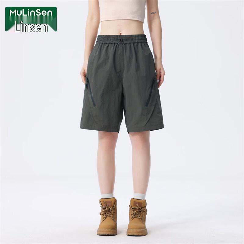 MULINSEN Women's Summer Lightweight Cargo Shorts