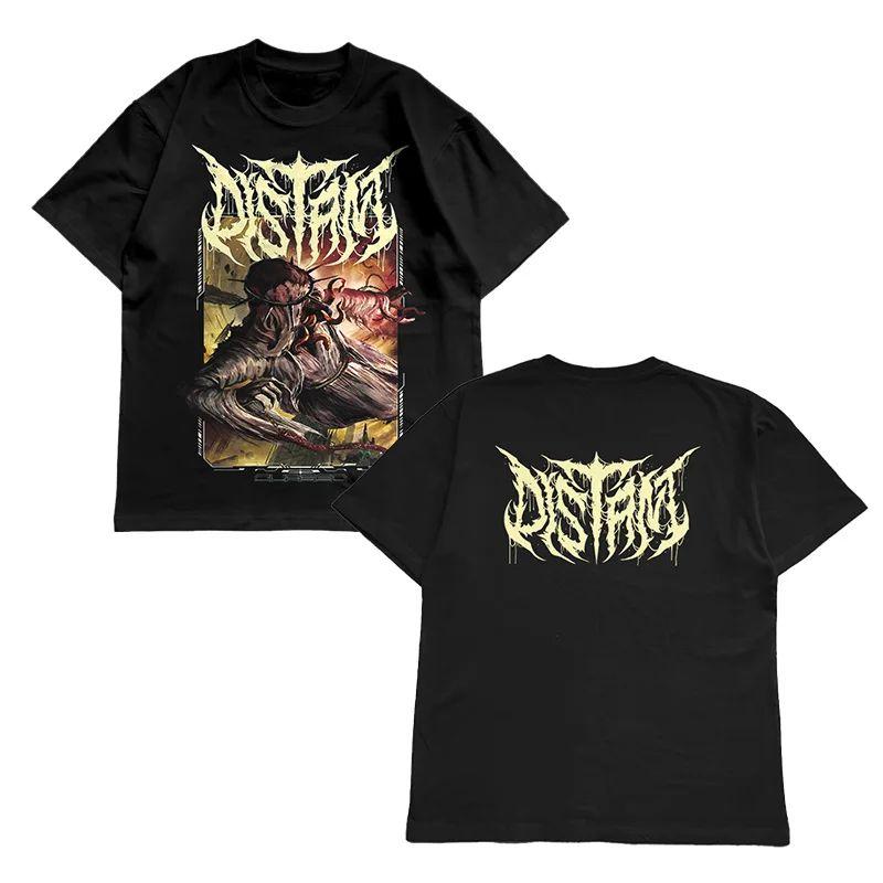 

Rock Hio Pop Street Trend Short Sleeve Distant Dead Core Band T-Shirt Cotton Comfortable Loose Men s and Women s Clothing 4XL