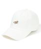 Seunuji Welsh Corgi Butt Patch Ball Cap - White