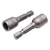 8mm Hexagonal Magnetic Power Air Driver Socket, 42mm Long, CR-V Chrome Vanadium Steel