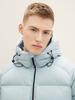 Mid-season Jacket Tom Tailor Denim Jacket with Recycled Down (1037392) Dusty Mint Blue
