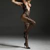 Women Sexy Hollow Seethrough Fishnet Nightwear Bodysuit Fence Bodystockings
