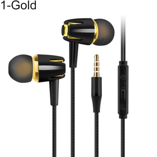 Universal Normal/Luminous Wire Heavy Bass In-ear 3.5mm Earphones with Microphone