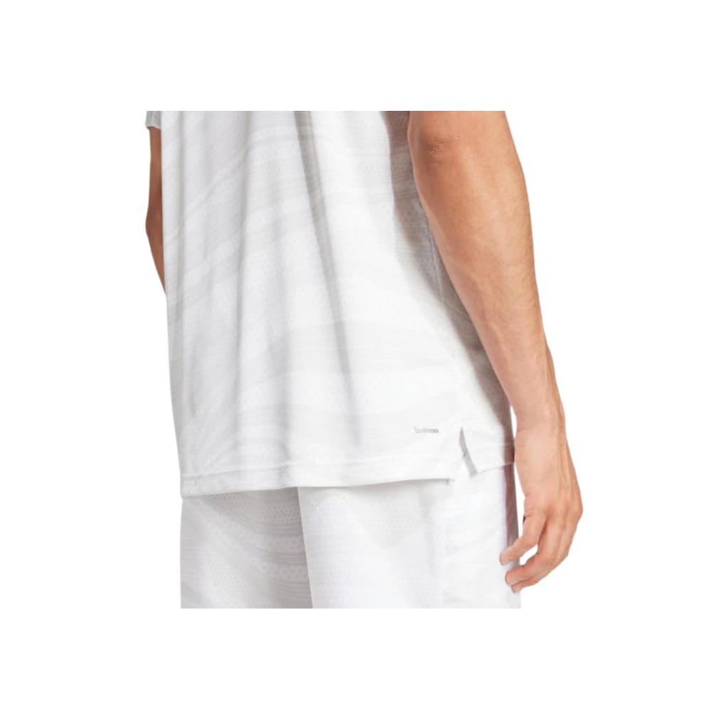 Adidas Climacool Comfortable Crew Neck Pullover Short Sleeve Tennis Shirt Men Tops White JN7027