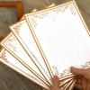 Letter Paper Stationary Set Retro Design Letter Paper for Vintage Invitations