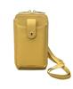 SCWEICHUN Women's Smartphone Pouch, Shoulder Bag, Crossbody Bag, Multifunctional, Large Capacity, Smartphone Pouch, Small Wallet, Coin Purse (Yellow)