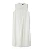 Penfield Crochet Embroidered Pleated Sleeveless Dress White_Fs2Ws51F