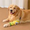 Soft Dog Front Legs Sleeve Football/Star Pattern Dog Leg Protectors  For Elbow Knee Joints