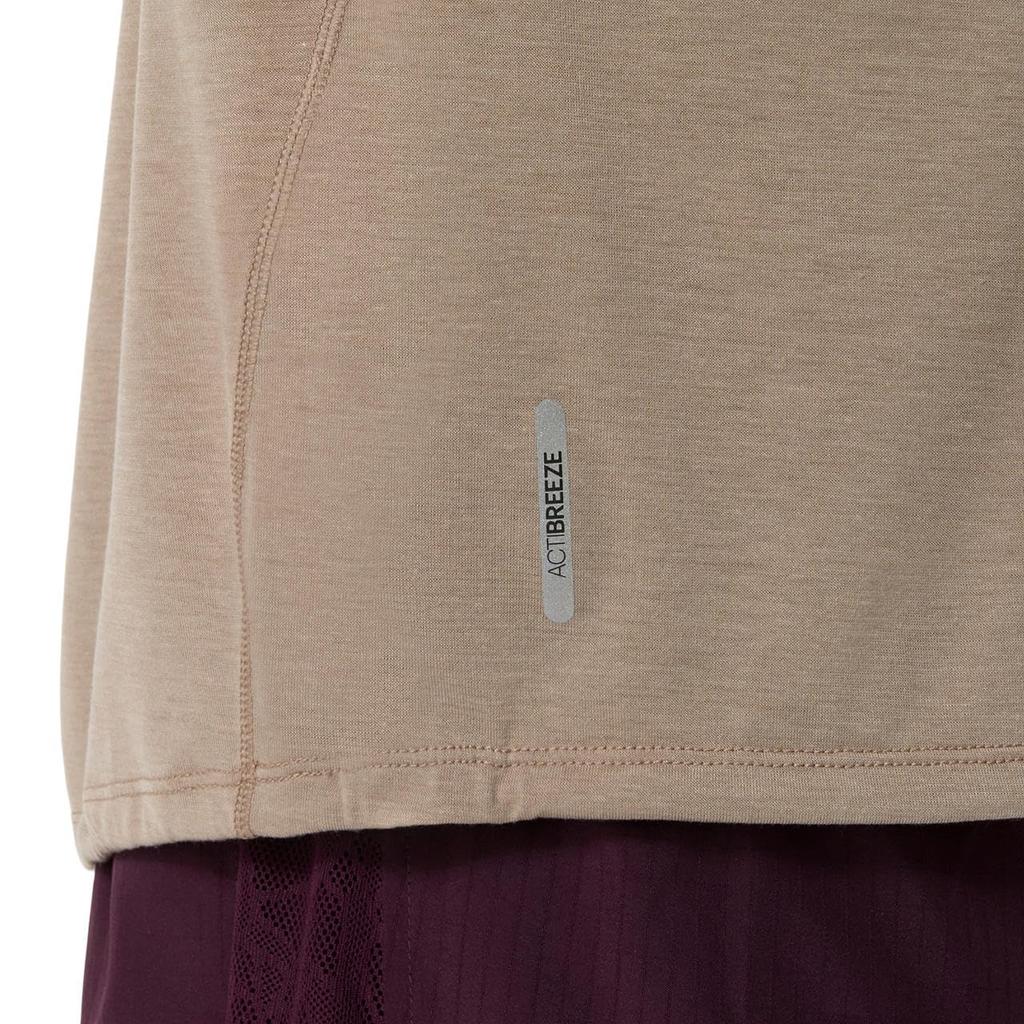 Running Wear NAGINO RUN SS TOP 2012D543 200 L [ASICS] Women's (GREIGE)