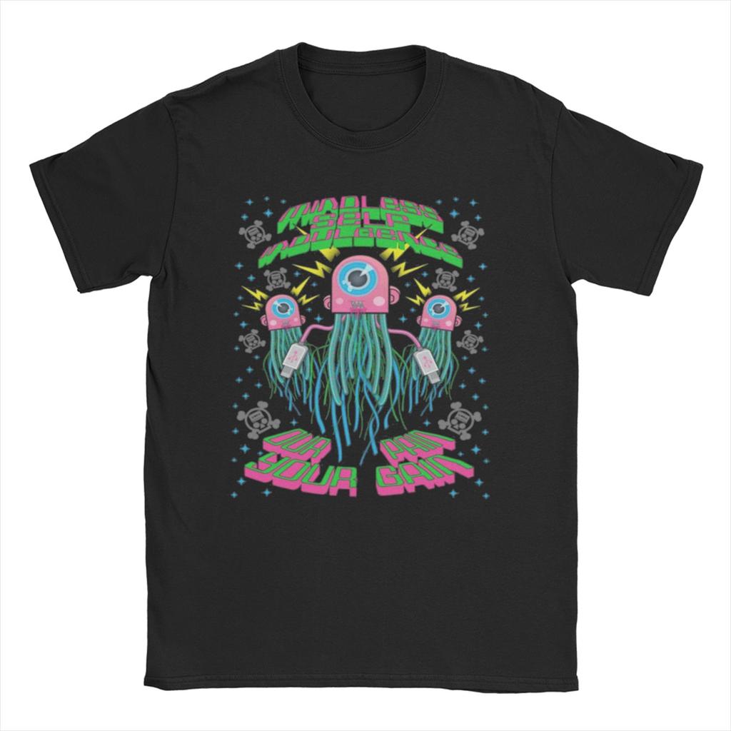Mindless Self Indulgence Pure Cotton T Shirt For Mens Summer Streetwear T Shirts O Neck Harajuku Tees Oversized Print Clothing