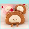 Cartoon Soft Swiss Roll Plush With Pp Cotton Filling For Kid Home Decor