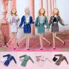 1Set 30Cm Fashion Doll Clothes Fashion Three-Piece Suit 1:6 Doll Dress Up