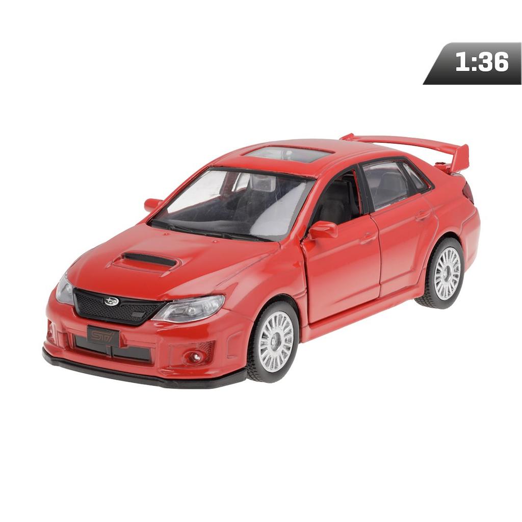 Model 1:36 RMZ Subaru WRX STI 2010, Red