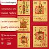 999 Pure Gold Mobile Phone Sticker for Good Fortune & Prosperity - Popular Gift for Live Broadcasts