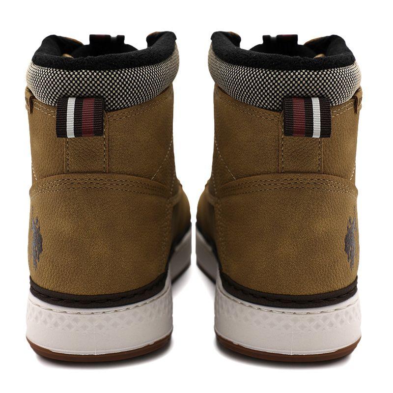 Men's High-top Basket Mocha US POLO