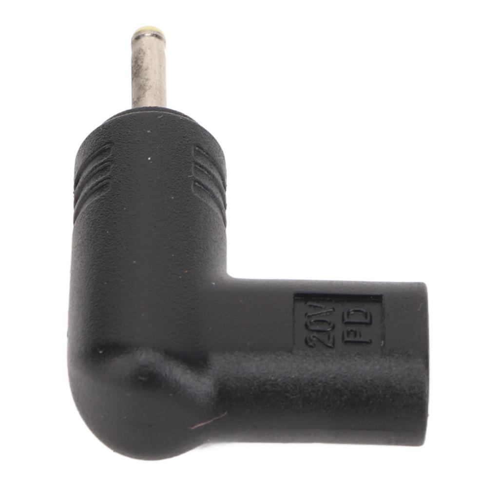 Female Type C To DC Adapter 2.5x0.7mm 18.5 To 20V 100W PD Fast Charge E Mark Chip Type C Female To
