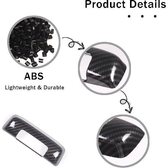 Armrest Box Handle Switch Cover Trim for Honda Pilot 2016-2022/ Ridgeline 2020-2023/ Passport 2019-2023 Interior Decorative Protector Accessories ABS