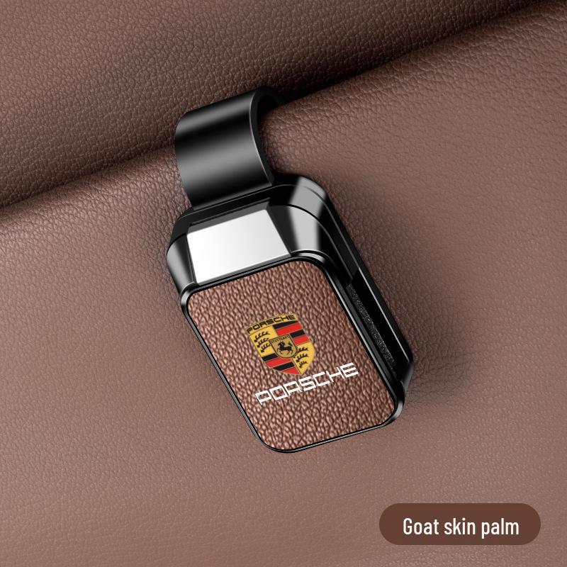 Auto-Sonnenbrillenhalter für Porsche Cayenne, Macan, 718, Panamera, 911