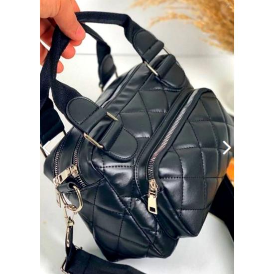 

Черная стеганая сумка через плечо через плечо Legend/Quilted-Bag