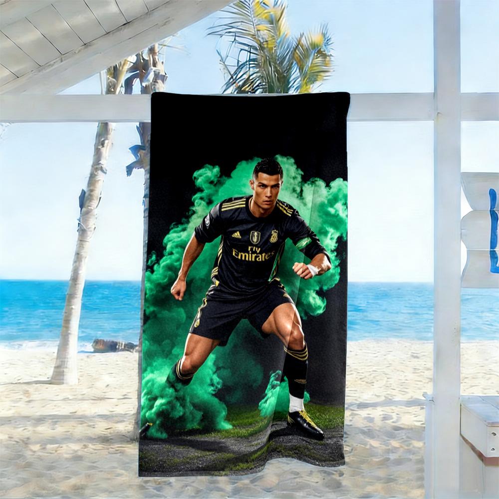 Ronaldo Juventus Legacy Beach Towel High Absorbency & Quick-Dry Comfortable Lightweight