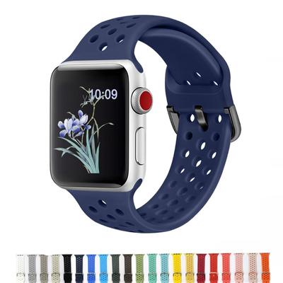 Silicone Strap for Apple Watch Band 49mm 41mm 45mm 40mm 44mm 38mm 42mm Elastic Belt Watchband Bracelet IWatch 3 5 6 SE 7 8 Ultra