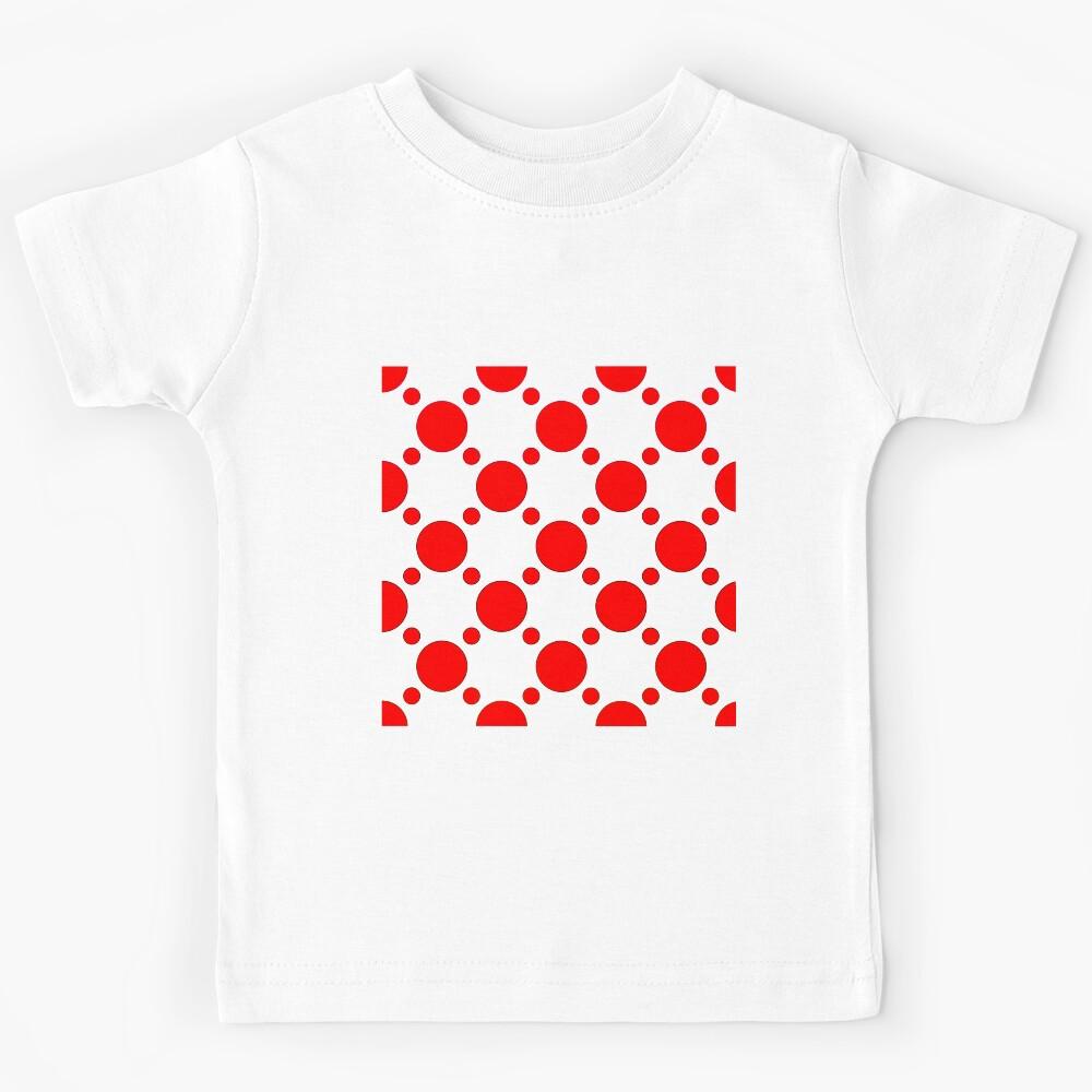 Lot of dots, red Kids T-Shirt 110
