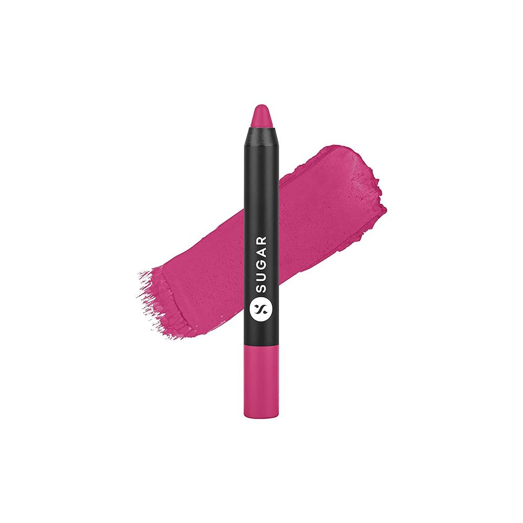 SUGAR Kosmetyki Matowe Jak Piekło Szminka w Kredce | Długotrwały Produkt do Ust z Matowym Wykończeniem, Bez Okrucieństwa i Parabenów, Utrzymuje się do 12 godzin