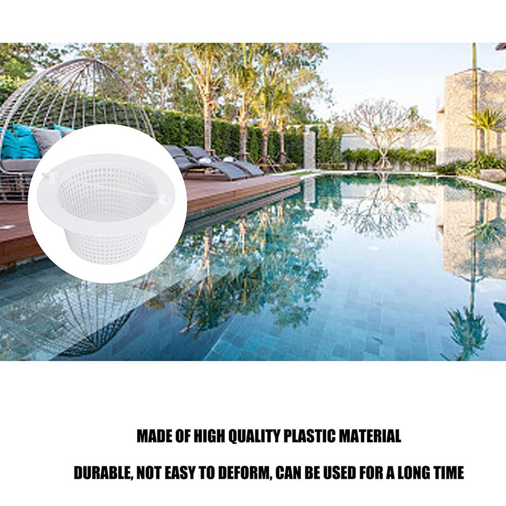 2 Pcs Skimmer Baskets, Above Ground Swimming Pool Filter Basket, Swimming Pool Replacement Parts Compatible For Hayward SP1091WM