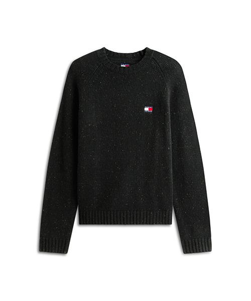 Tamijinseu Wool Blend Crew Neck Sweater (T32G0Kto01Tmt1Bds)